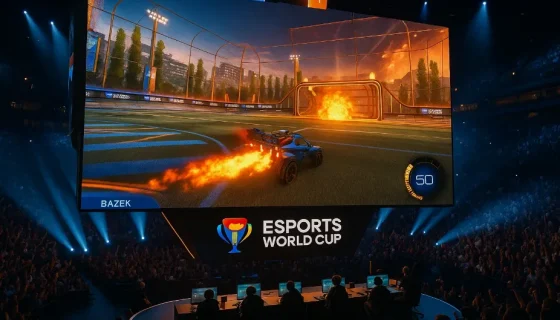 Лучшие моменты прошлых Esports World Cup по Rocket League